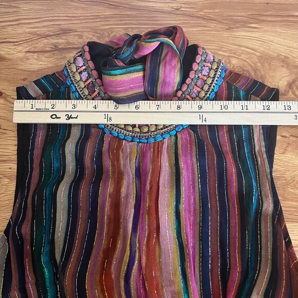 Bl^nk London Artista Maxi Dress Size SP - Picture 9 of 13